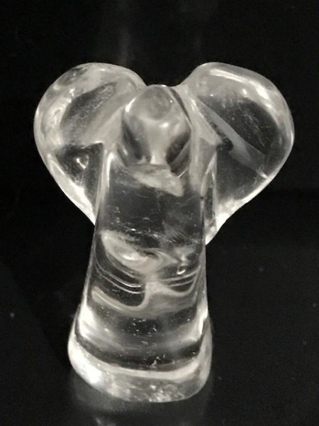 0011-Mini Anjo de Cristal de Quartzo