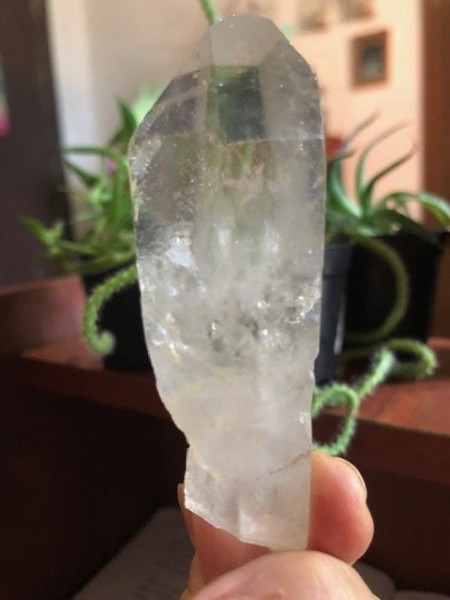 0073-Ponta Natural Quartzo Transparente, Fantasma, Lemuriana e Biterminada-Viagens Dimensionais, Registros Akashicos, Portais Estelares, Conexão Angelical, Magia Onírica, Auto Estima e Prosperidade   - Image 3