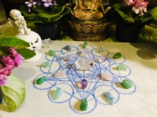 0079-Grade Cristalina Cubo de Metraton -Ascenção Espiritual,Conexão Angelical, Transmutação, Equílibrio, Amor Incondicional, Ordem e Materialização do Sonhos