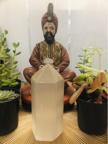 095-Super Ponta de Selenita -Limpeza e Desbloqueio Energético, Consciência Angélica, Transmutação, Equílibrio Emocional - Image 3