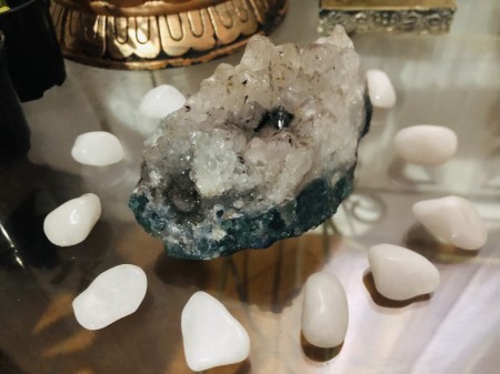 100-Conjunto para Consultórios e Residências-Poderosa Drusa de Ametista & Turmalina Negra e Quartzos Brancos -Conexão Arcturiana, Viagens Astrais, Meditação, Curas Multidimensionais - Image 3