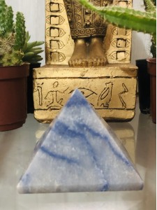 144-Pirâmide de Quartzo Azul –Estabiliza Emoções, Acalma, Registros Akáschicos, Conexão Divino, Conforto, Energiza, Meditação & Recordar Sonhos      