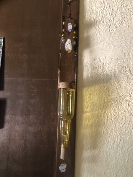168-Kit Incensário Artesanal com Cristais –Citrino e Quartzo Transparente Leitoso & 01 Caixa de Incenso Nag Champa Massala Incense Sticks-Tulasi Made in Índia 