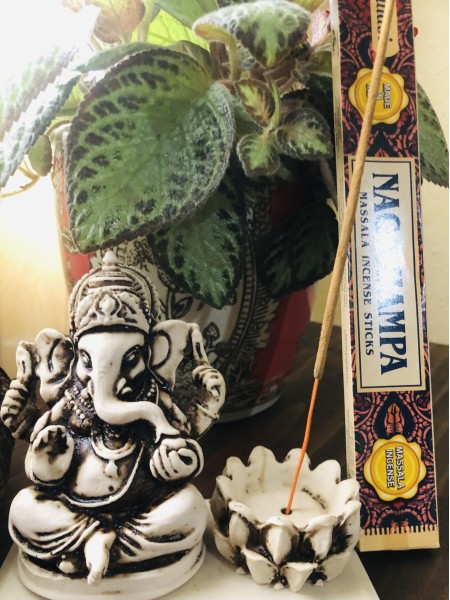  185-Kit Incensário Lord Ganesha para Incensos Vareta com Caixa de Incenso Nag Champ Massala Made India -07 varetas-Energia Proteção e Prosperidade - Image 3